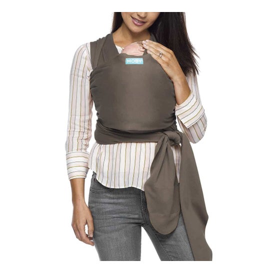 Moby Wrap Classic Cacao Stretchy Baby Sling Moby Wrap Classic Cacao
