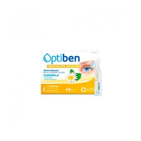 Optiben irritated eyes 10 single doses