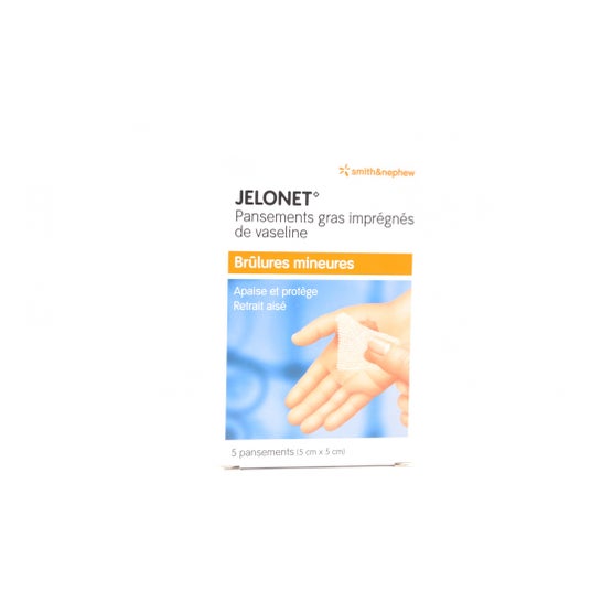 Jelonet 5 Cm X 5 Cm Doos met 5 Dressings