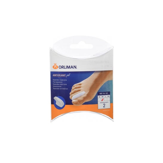 Orliman Separador Media Luna Gel GL-101 T-S  2uds