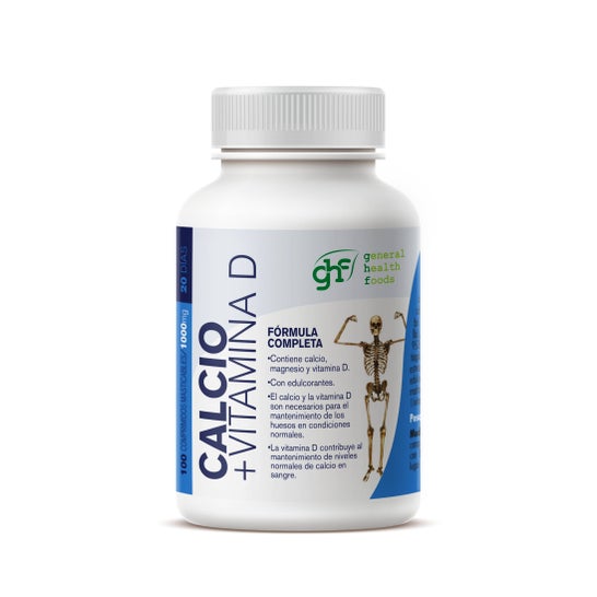GHF Calcio+ Vitamina D-3 1gr 100comp