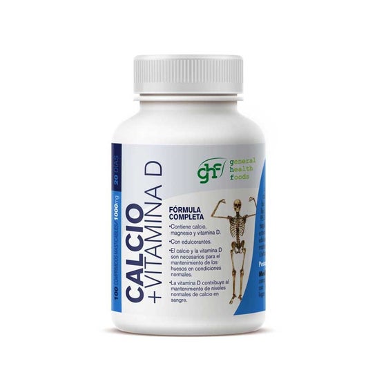 GHF Calcium+ Vitamin D-3 1gr 100 Tabletten