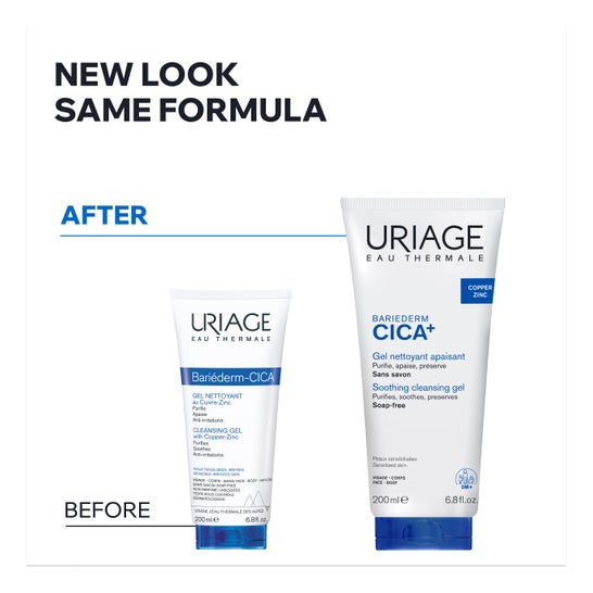 Uriage Bariéderm CICA Gel Limpiador Anti-irritaciones 200 ml