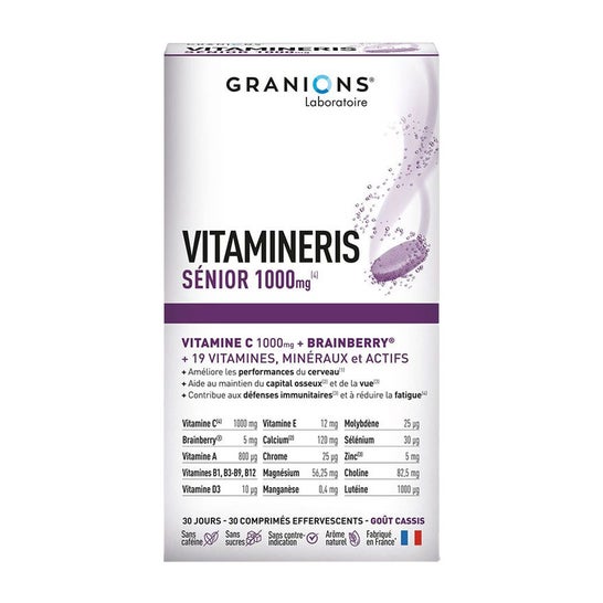Granions Vitamineris Senior Efervescente 30comp