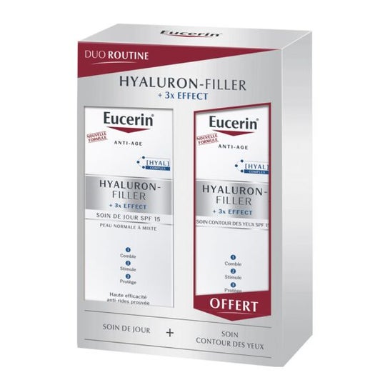 Eucerin Pack Hyaluron Filler Effect Day Spf15 Eye Contour