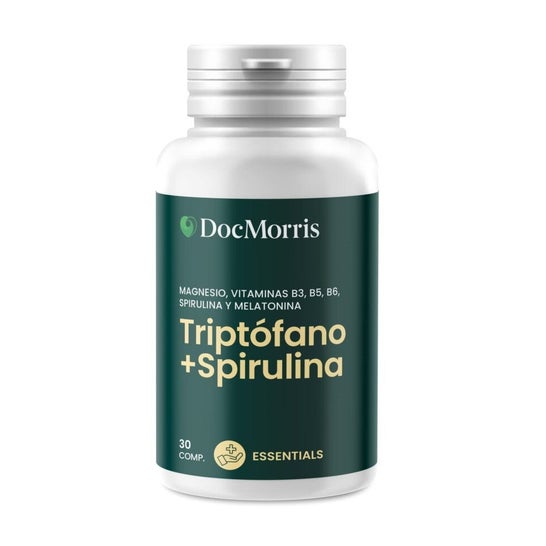DocMorris Triptófano + Spirulina 30Caps