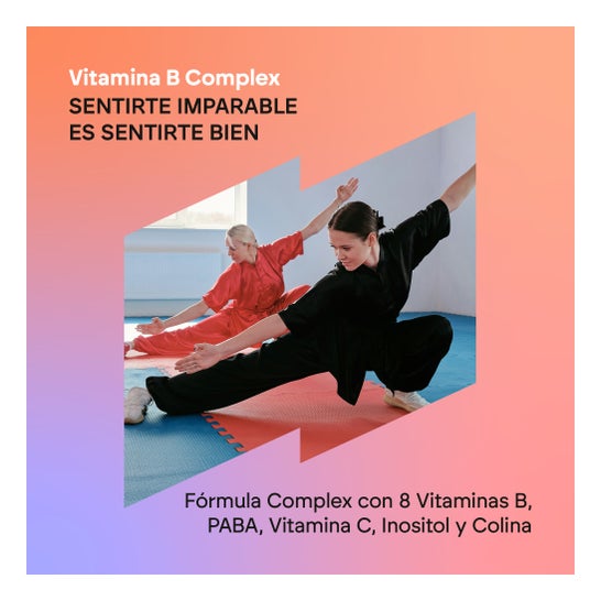 Nutralie Vitamina B Complex Vitamina C + Colina + Inositol + PABA 90 caps