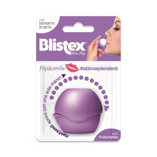 Blistex Flip&Smile Lippen geteilt