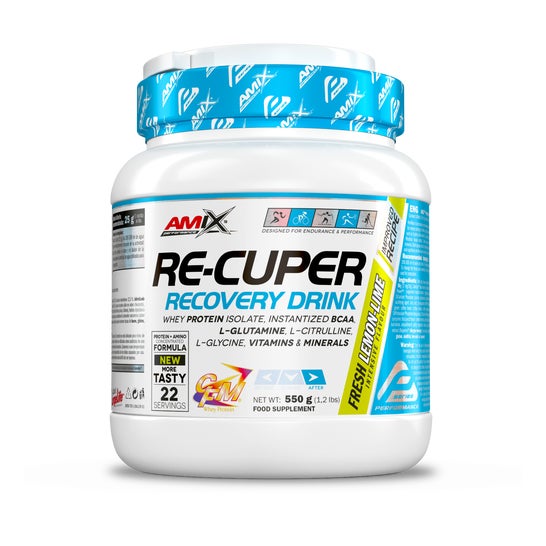 Amix Performance Re-Cuper Recovery Drink Lima Limón 550g