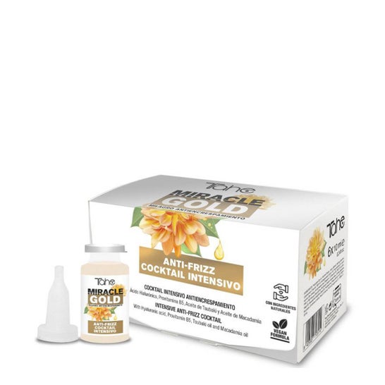 Tahe Miracle Gold Cocktail Intensivo Antifrizz 6x10ml