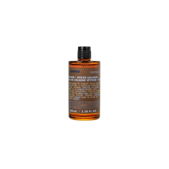Korres Athenian Grooming Eau de Cologne Vetiver & Spices 100ml