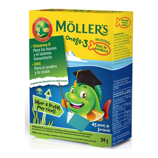Moller Omega 3 45 Fagioli di gelatina