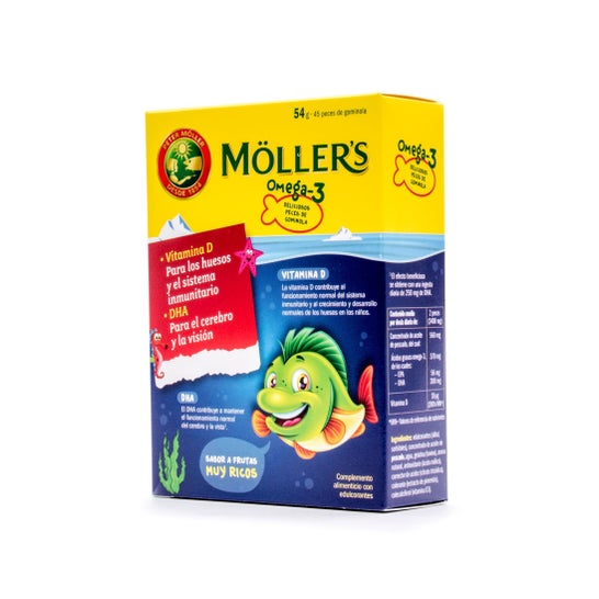 Moller Omega 3 45 Fagioli di gelatina