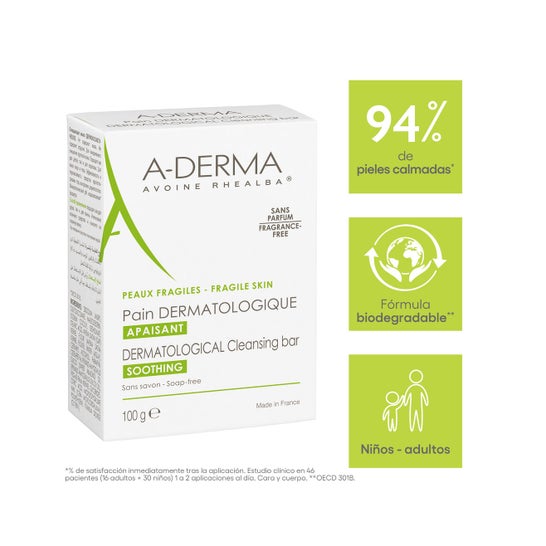 A-Derma Dermopan Pastilla 100g