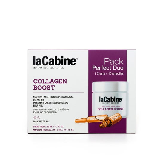 La Cabine Perfect Duo Collagen Boost Crema 50ml + Ampollas 10x2ml