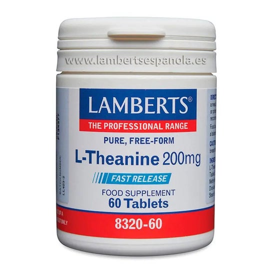 Lamberts L-Theanine 200mg Fast Release 60 Tablets Lamberts L-Theanine 200mg Fast Release 60 Tablets