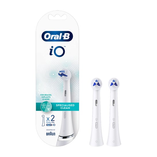 Oral-B iO Specialised Clean Cabezal Cepillo Eléctrico Recambio 2uds