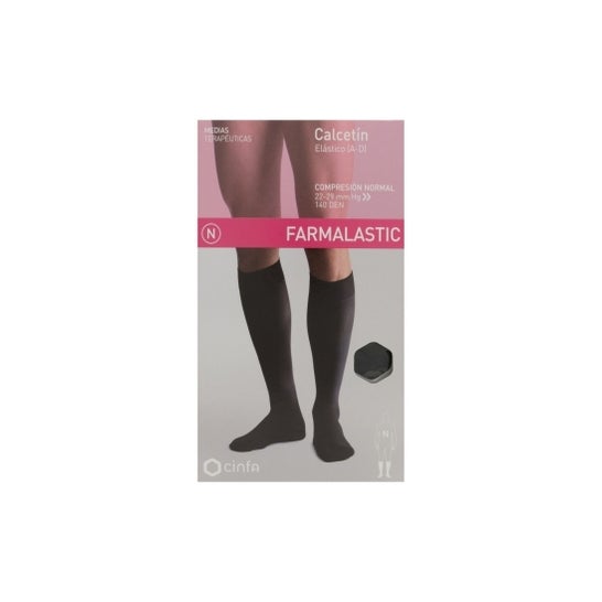 Farmalastic antibacterial normal comp. antibacterial sock T-extra large black