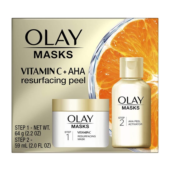 Olay-Masken Vitamin C + Aha Sesurfacing-Peeling