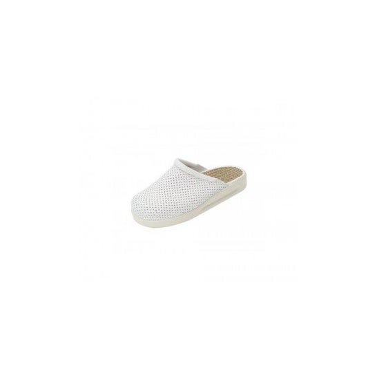 Leco Komfort clog white nå38 1 pair