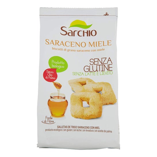 Sarchio Saraceno Miele Biscotti Senza Glutine 200g