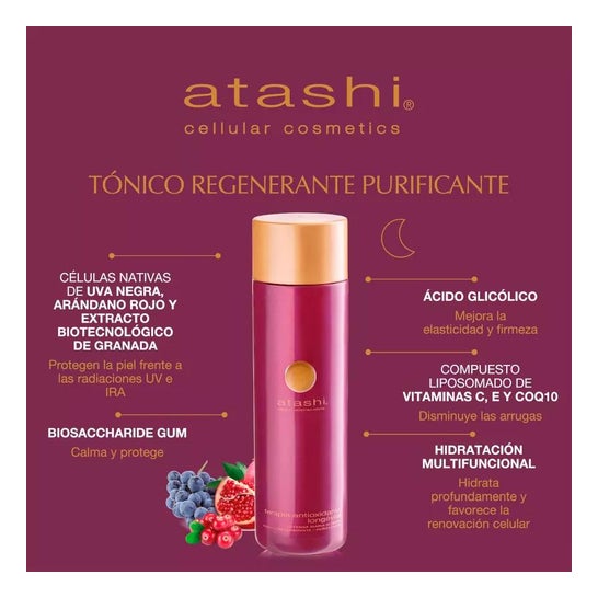 Atashi® Purifying Regenerating Tonic 250ml Atashi® Purifying Regenerating Tonic 250ml