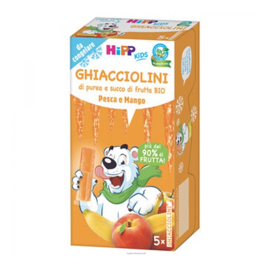 Hipp Bio Popsicles Peach Mango 5x30ml