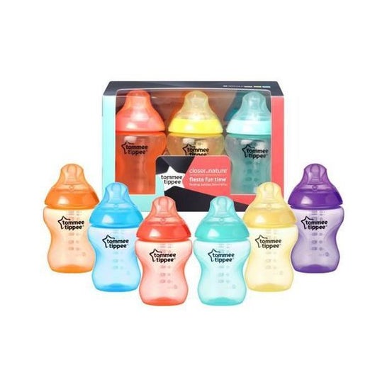 Tommee Tippee Closer To Nature Kit Biberón Silicona +0M 260ml