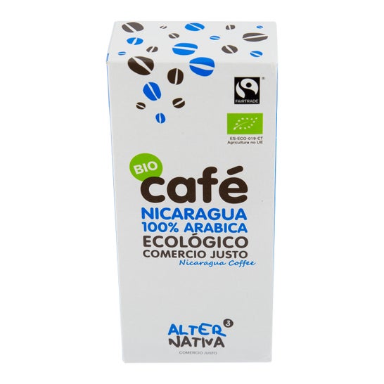 Café en grano ecológico BioArábica, de Alternativa3