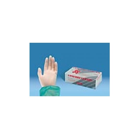 Safety Latex Gloves Small 100Pcs