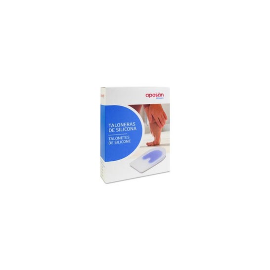 Aposan Taloneras Silicona Talla L 40-42 1 Par