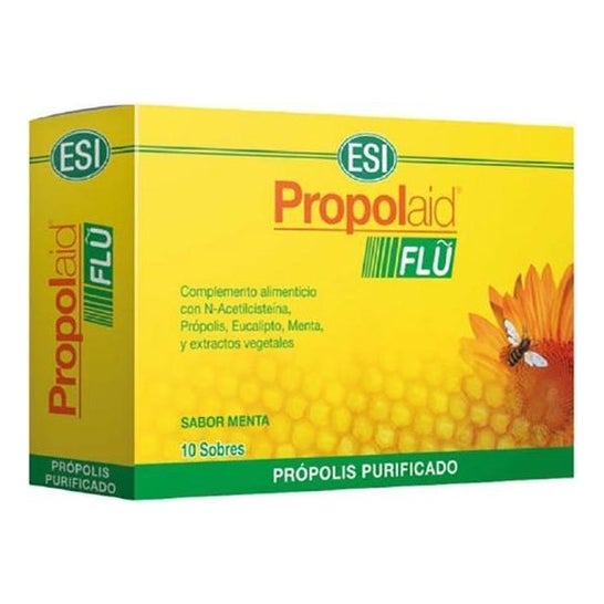 ESI Propolaid Flu sabor menta 10 sobres