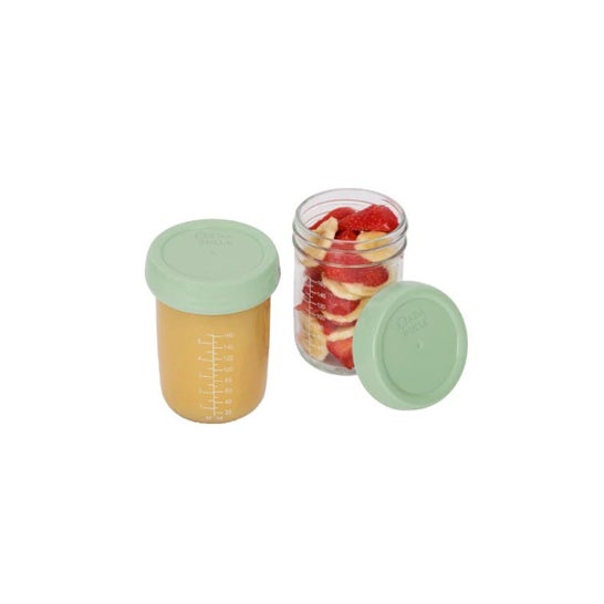Badabulle Badabowls Recipientes de Cristal Alimentos 2uds