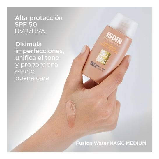 ISDIN Fotoprotector Fusion Water Magic Medium SPF50 50 ml