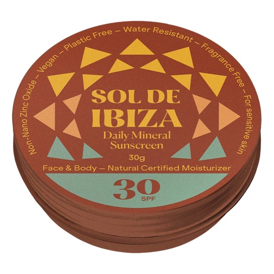 Sol de Ibiza Protector Solar Mineral Spf30 30g