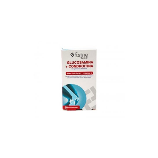 Farline Glucosamina + Condroitina 60caps
