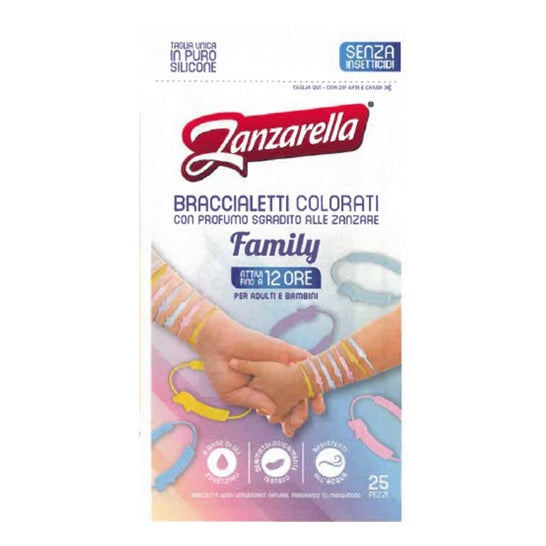 Zanzarella Braccialetto Family 25 Unità