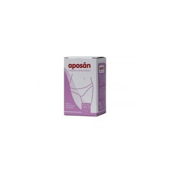 Aposán braga desechable T-mediana 4uds