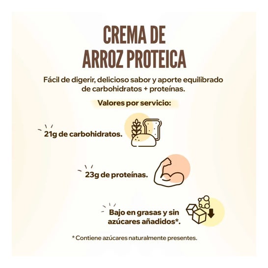 HSN Crema de Arroz Proteica Sirope de Arce 500g