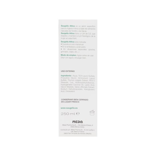 Saugella Attiva 250ml