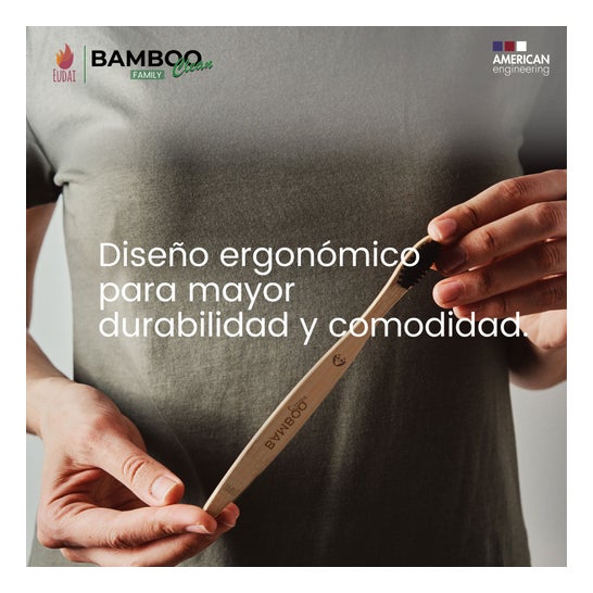 Bio White Cepillo Dental Blanqueador Bambú 4uds