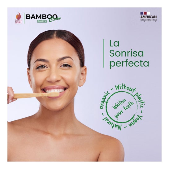 Bio White Cepillo Dental Blanqueador Bambú 4uds