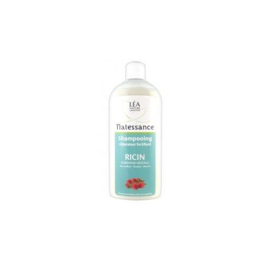 Natessance Repair Shampoo  Aceite de Ricina y Kratine Vgtale 500ml
