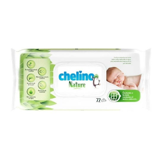 Chelino Nature Baby Wipes 72 pcs