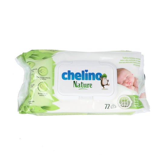 Chelino Nature Baby Wipes 72 pz