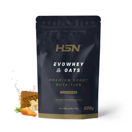 HSN Evowhey & Oats Tarta de Zanahoria y Plátano 500g