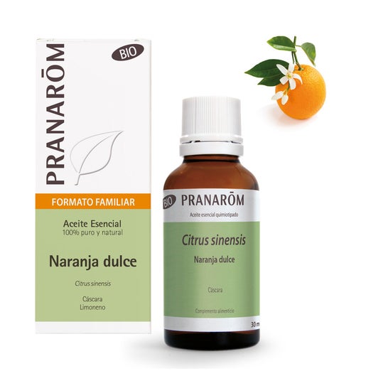 Pranarôm Aceite Esencial de Naranja Dulce BIO Formato Familiar 30ml
