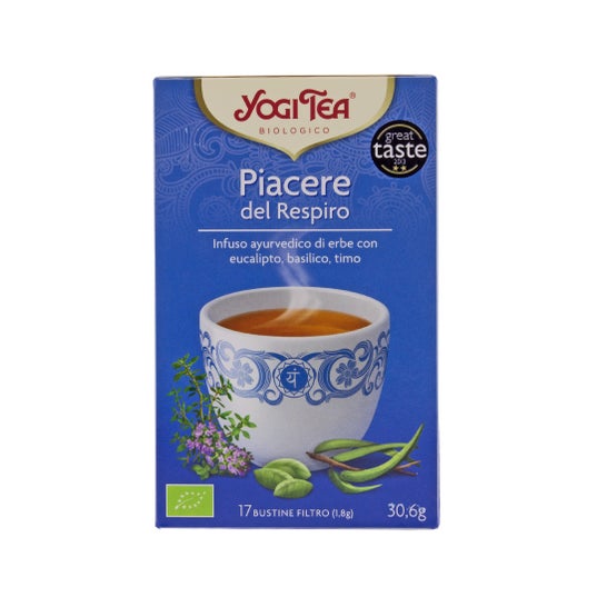Yogi Tea respiración 17 bolsas