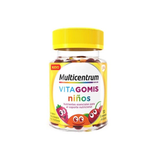 Multicentrum Vitagomis Junior Multivitamínico Niños 30uds