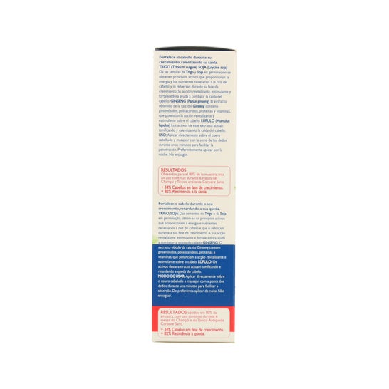 Corpore Sano Locion Soja Cereales y ginseng Anticaida 150 ml